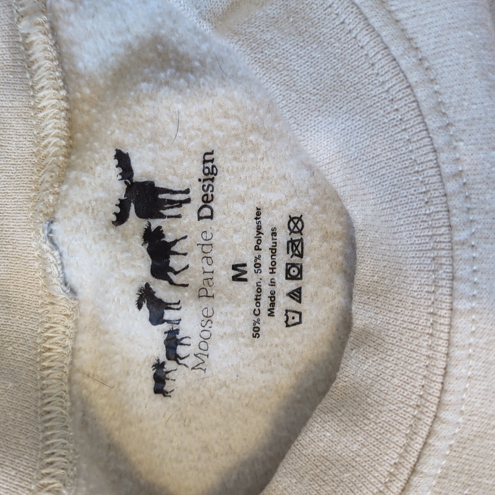 Go Taylor's Boyfriend Cream Sweatshirt - Picture 3 of 4